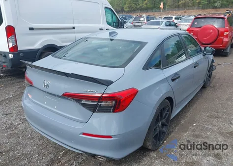 2023 Honda Civic Sport из США, поврежденный, VIN 2HGFE2F57PH507138